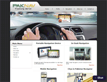 Tablet Screenshot of paknav.com